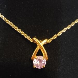 Gold plated necklace